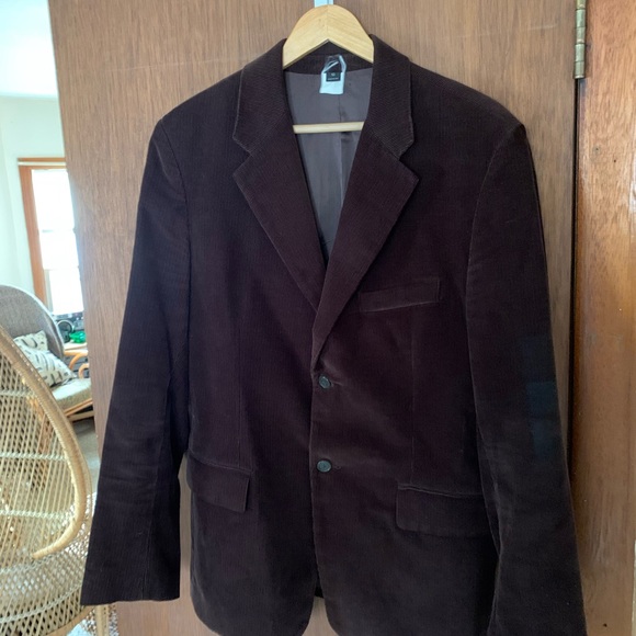 Corduroy Men’s EU 52/ US 42 Cotton Blazer Sport Coat - Picture 11 of 13